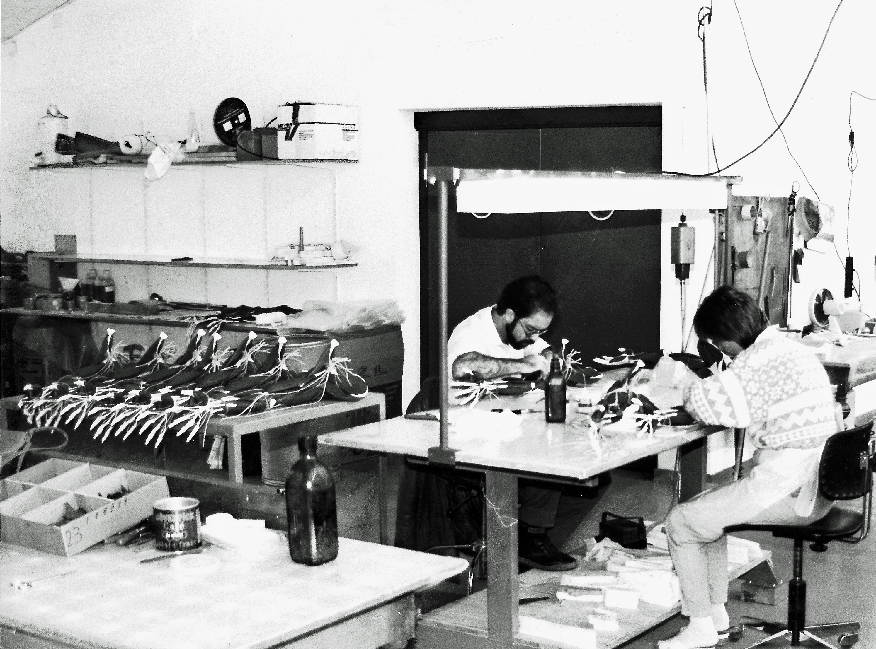 Early Synbone workshop: assembling arm models